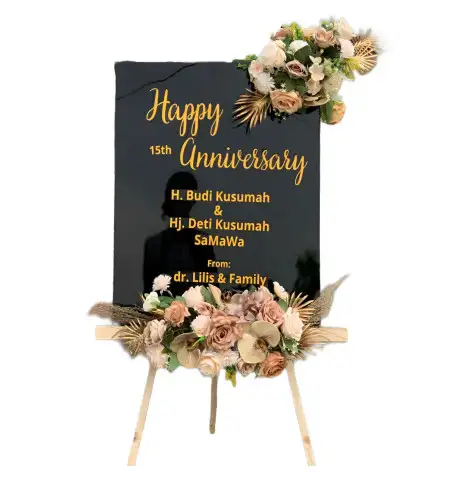 Papan Bunga Akrilik Mongpok